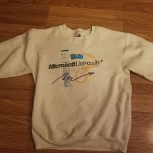 Vintage Microsoft University Sweater